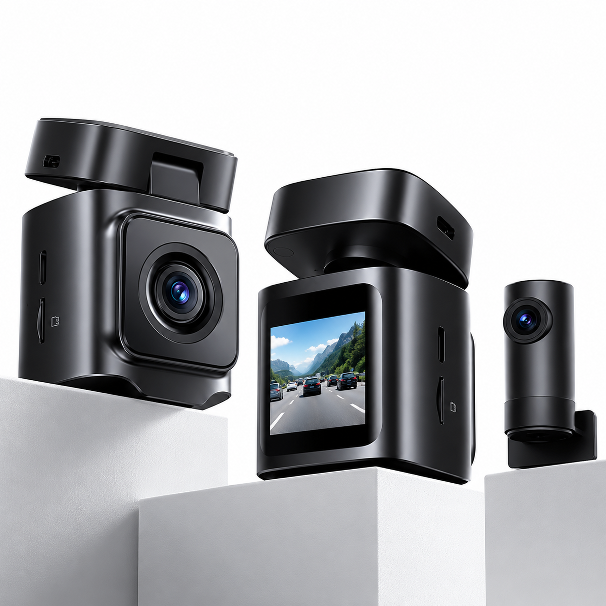 Dashcam Voiture 4K Double Objectif