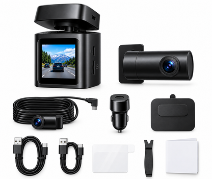 Dashcam Voiture 4K Double Objectif