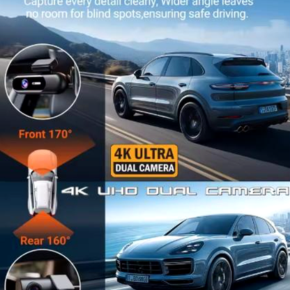 Dashcam de tableau de bord pour voitures