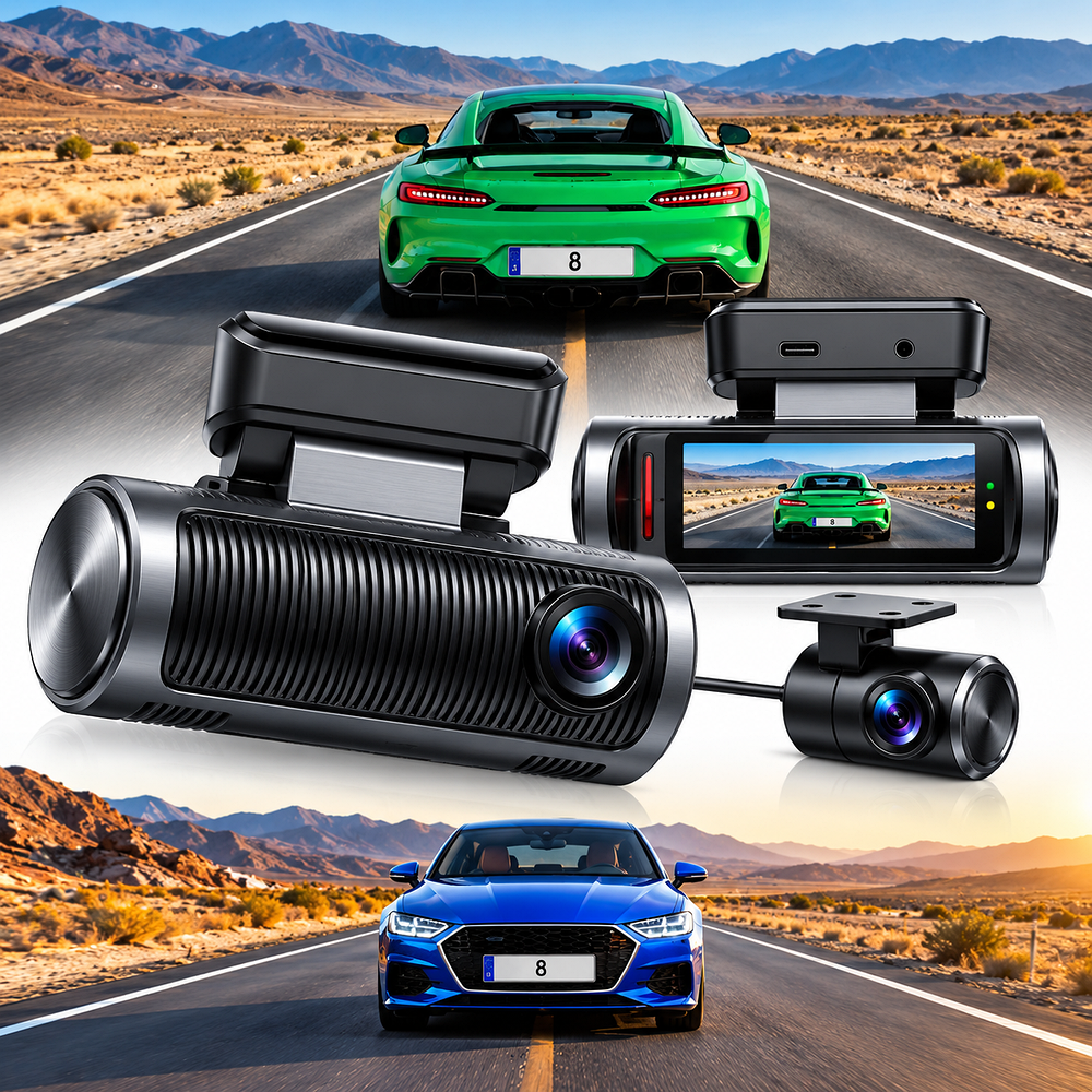 Camera Dashcam Voiture  4K