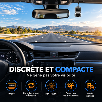 Caméra Voiture Dashcam 1080P