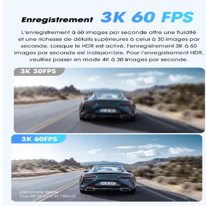 Caméra embarquée DDPAI Z60 Pro