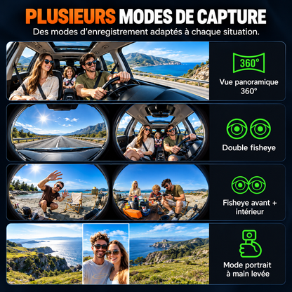 Dashcam Voiture 360