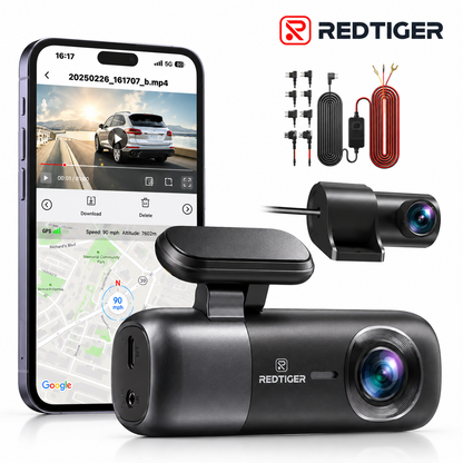 Dashcam Voiture Avec Batterie Interne